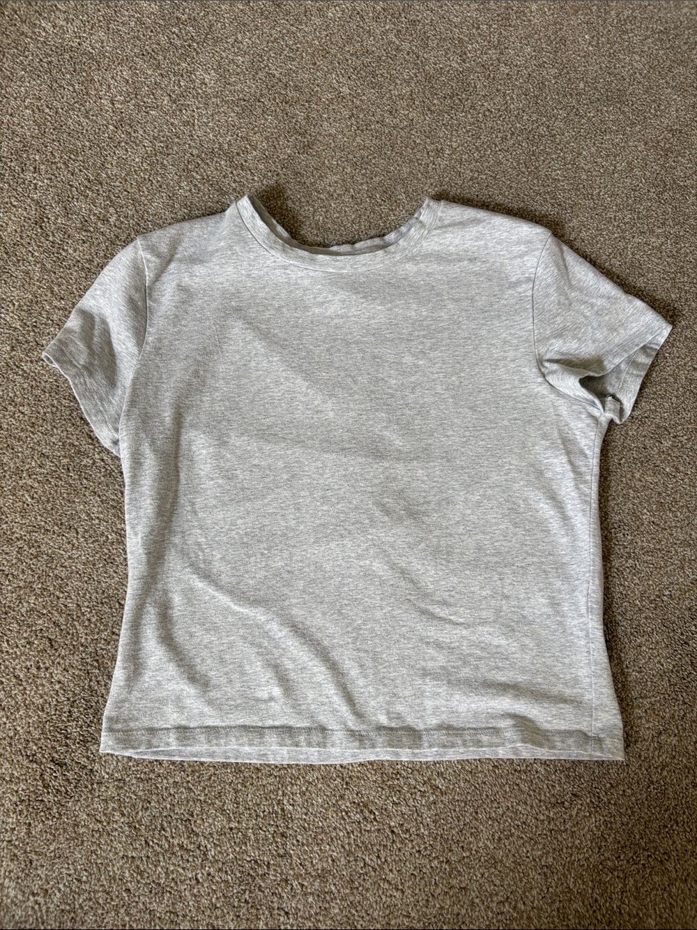 Abercrombie & Fitch Seamless Fabric Baby Tee - Size Large